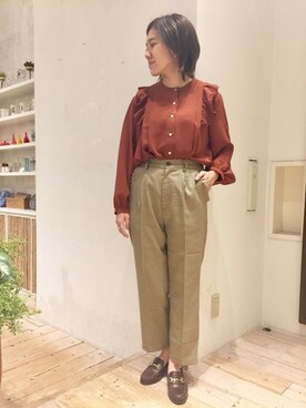 flowerさん（レディース・155cm）の秋コーディネート