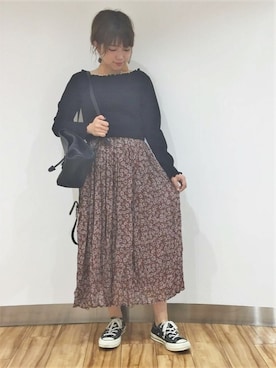 flowerさん（レディース・151cm）の秋コーディネート