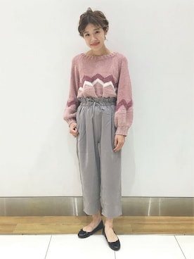 flowerさん（レディース・160cm）の秋コーディネート