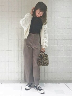 flowerさん（レディース・164cm）の秋コーディネート