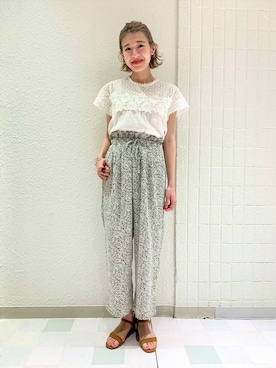 flowerさん（レディース・158cm）の春コーディネート