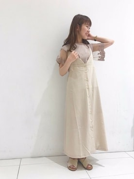 flowerさん（レディース・148cm）の夏コーディネート