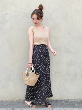 flowerさん（レディース・155cm）の夏コーディネート