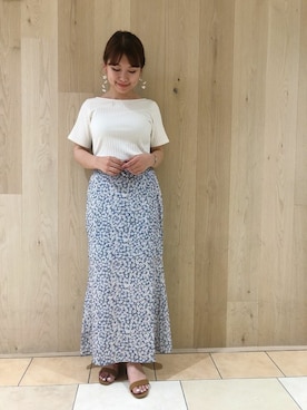 flowerさん（レディース・155cm）の夏コーディネート
