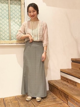 flowerさん（レディース・152cm）の夏コーディネート