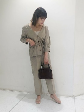 flowerさん（レディース・157cm）の夏コーディネート