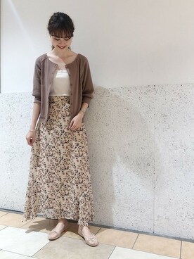 flowerさん（レディース・163cm）の夏コーディネート