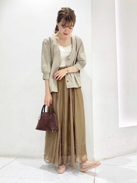 flowerさん（レディース・164cm）の夏コーディネート