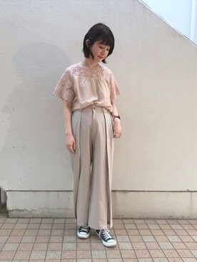 flowerさん（レディース・160cm）の夏コーディネート