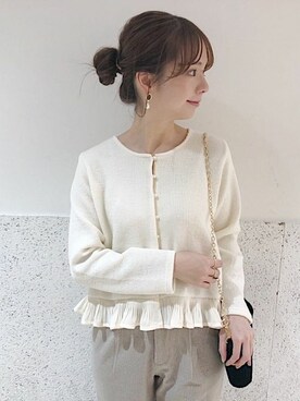 flowerさん（レディース・160cm）の冬コーディネート