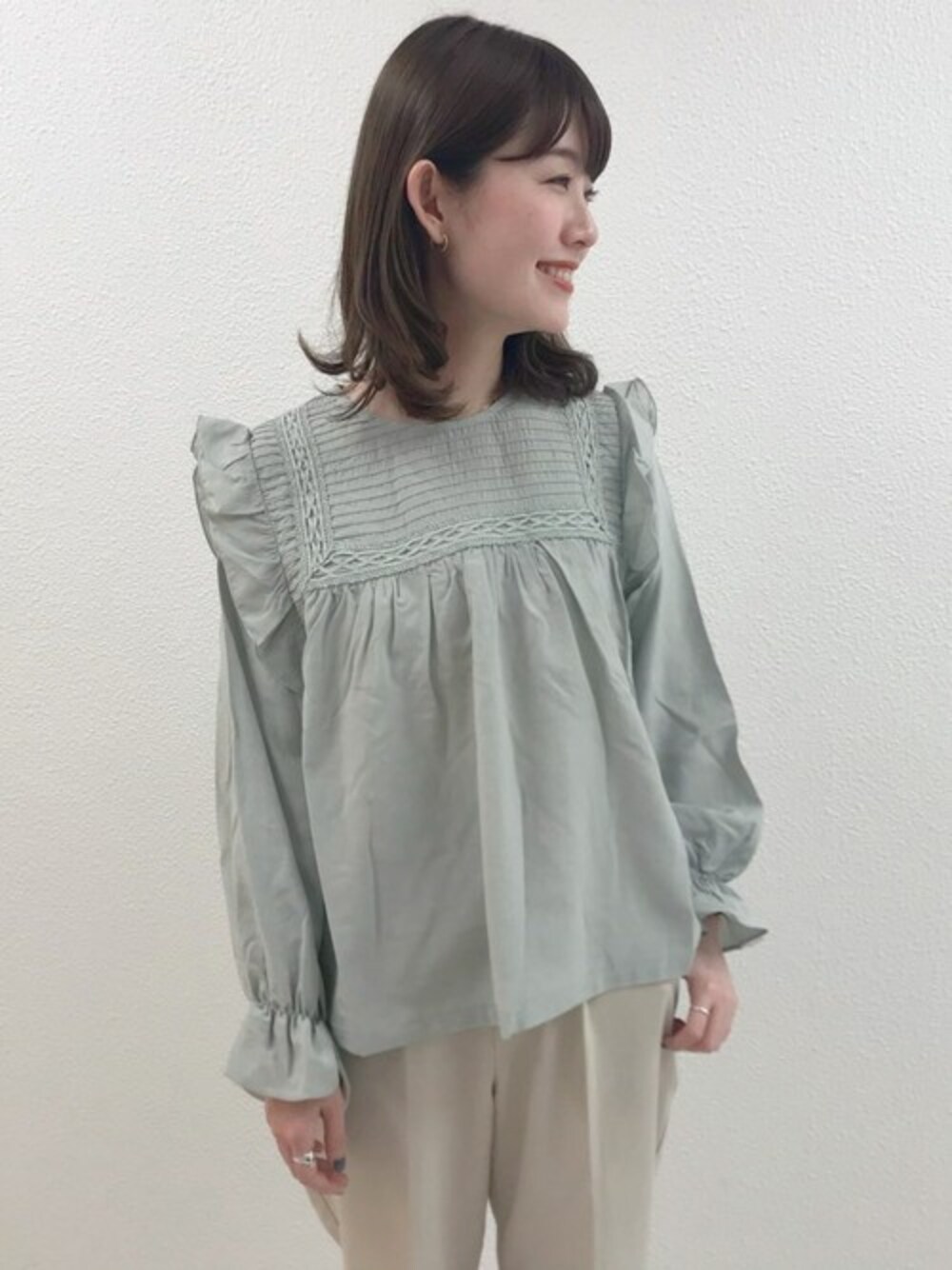 flower デイリーフリルパンツ　dairy frill pants 2 flower（フラワー）の「デイリーフリルパンツ 2（その他パンツ