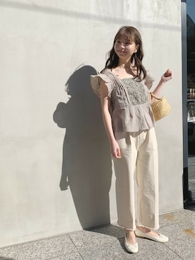 flowerさん（レディース・160cm）の春コーディネート