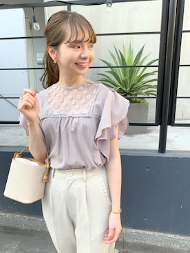 flowerさん（レディース・160cm）の春コーディネート