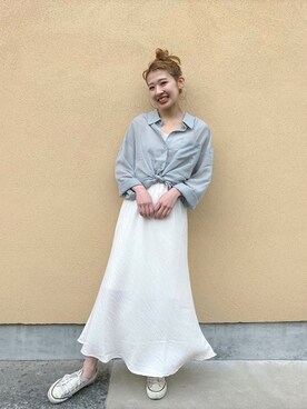 flowerさん（レディース・158cm）の春コーディネート