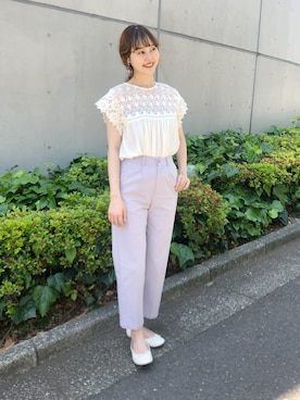 flowerさん（レディース・160cm）の春コーディネート