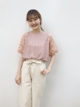 flowerさん（レディース・163cm）の春コーディネート