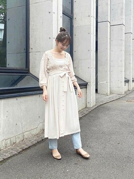 flowerさん（レディース・160cm）の春コーディネート