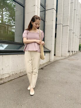 flowerさん（レディース・160cm）の春コーディネート