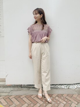 flowerさん（レディース・160cm）の夏コーディネート