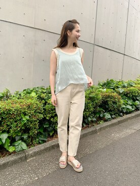 flowerさん(レディース・160cm)の夏コーディネート