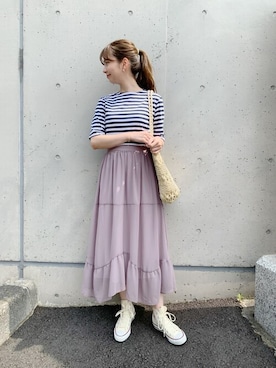 flowerさん(レディース・160cm)の夏コーディネート