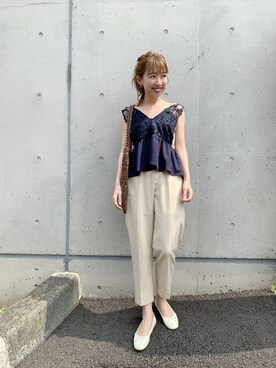 flowerさん（レディース・163cm）の夏コーディネート