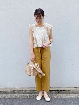 flowerさん（レディース・162cm）の夏コーディネート