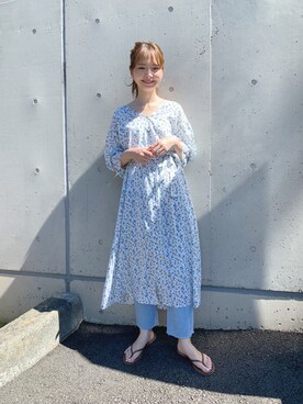 flowerさん（レディース・160cm）の夏コーディネート