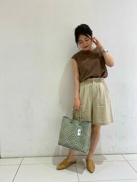 flowerさん（レディース・151cm）の夏コーディネート