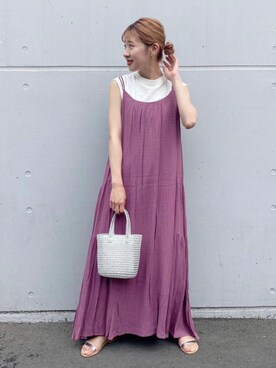 flowerさん（レディース・158cm）の夏コーディネート