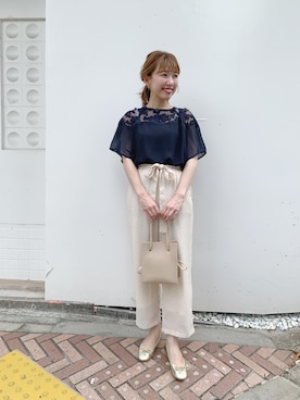 flowerさん（レディース・163cm）の夏コーディネート