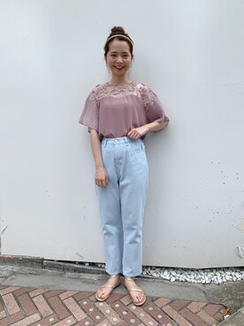 flowerさん（レディース・160cm）の夏コーディネート