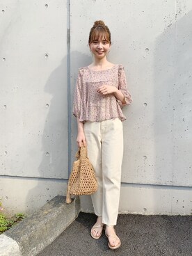 flowerさん（レディース・160cm）の夏コーディネート