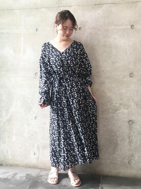 flowerさん（レディース・160cm）の夏コーディネート