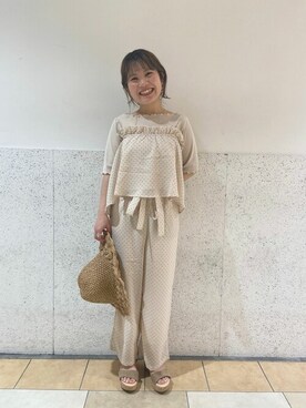 flowerさん（レディース・148cm）の夏コーディネート