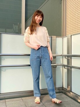 flowerさん（レディース・162cm）の夏コーディネート