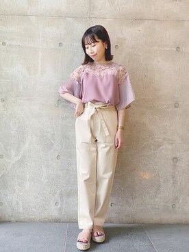 flowerさん（レディース・148cm）の夏コーディネート