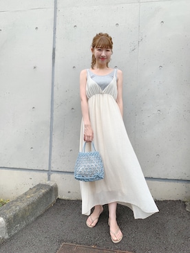 flowerさん（レディース・163cm）の夏コーディネート