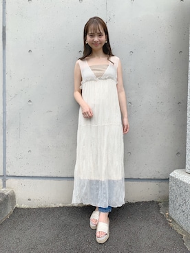 flowerさん（レディース・160cm）の夏コーディネート