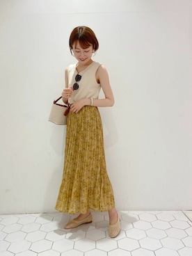 flowerさん（レディース・158cm）の夏コーディネート