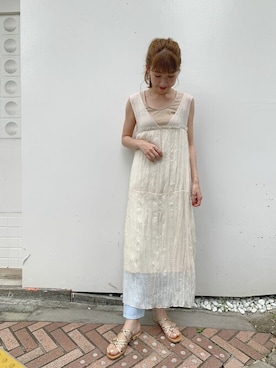 flowerさん（レディース・163cm）の夏コーディネート