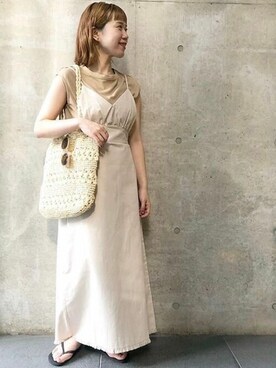 flowerさん（レディース・158cm）の夏コーディネート