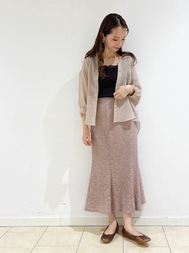 flowerさん（レディース・160cm）の夏コーディネート