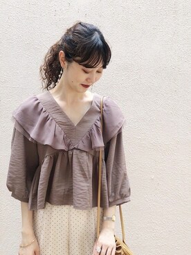 flowerさん（レディース・160cm）の夏コーディネート