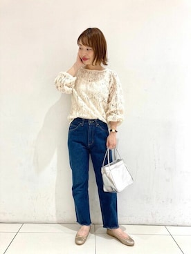 flowerさん（レディース・156cm）の夏コーディネート