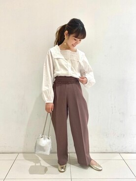 flowerさん（レディース・153cm）の夏コーディネート