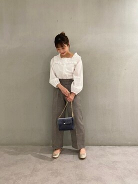 flowerさん（レディース・156cm）の秋コーディネート