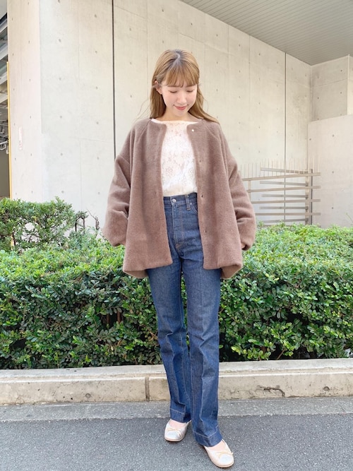 セール】フラッフィーコート 2（ムートンコート）｜flower（フラワー