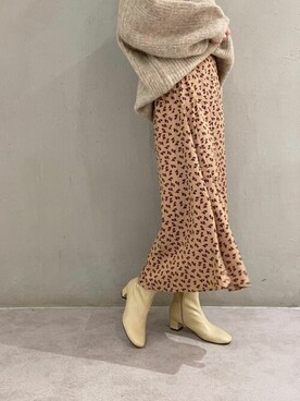 flowerさん（レディース・163cm）の冬コーディネート