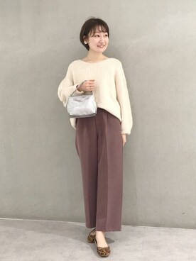 flowerさん（レディース・158cm）の秋コーディネート